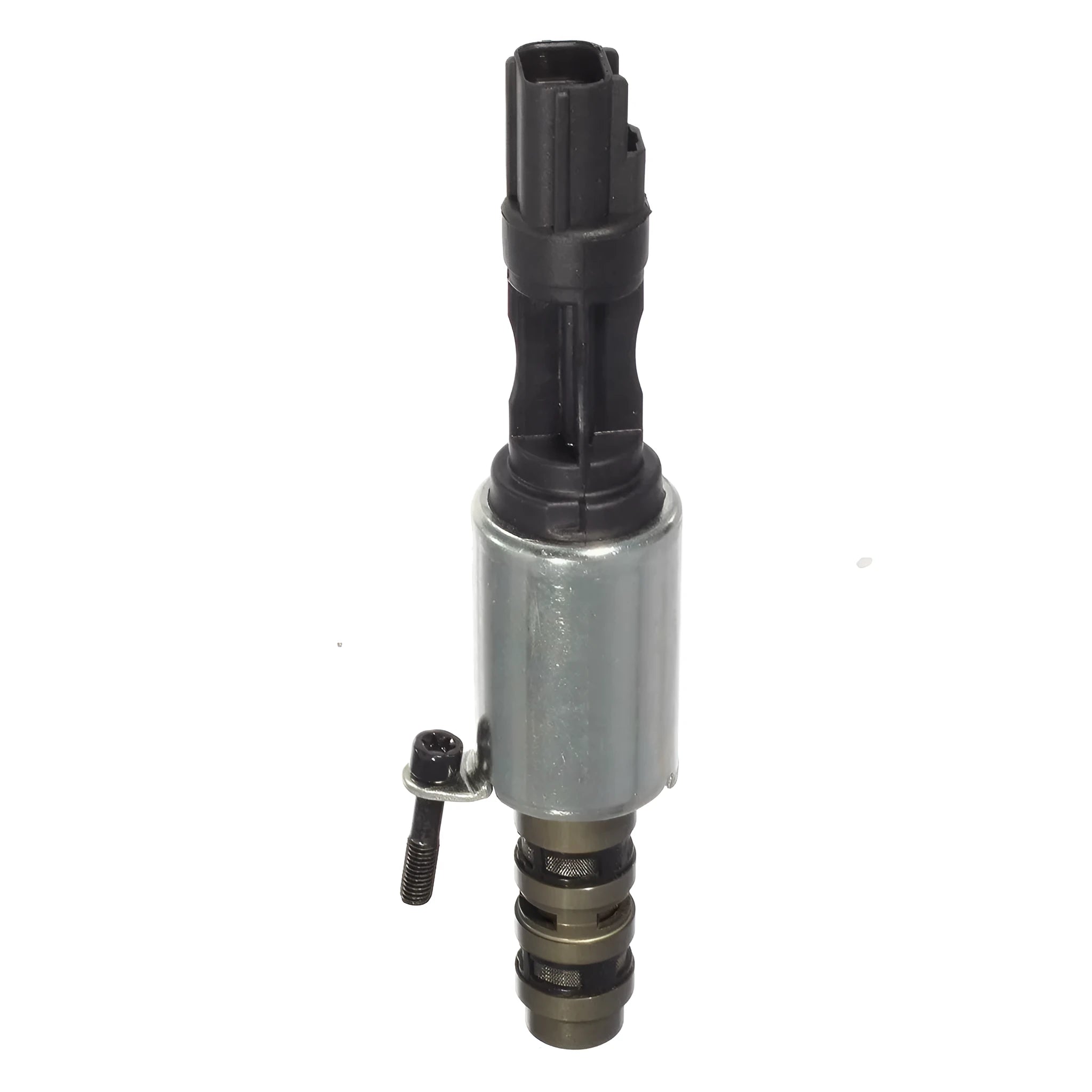 Ford OEM specification oil control valve solenoid for VVT system on Mustang and Explorer.