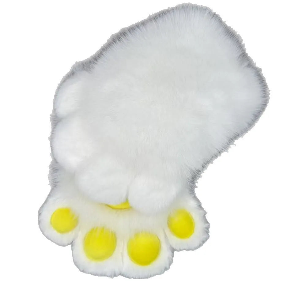 Colourful animal claw cosplay gloves in nylon material with free size fitting