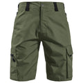Tactical cargo shorts in camouflage and solid colours with straight cut design for summer training