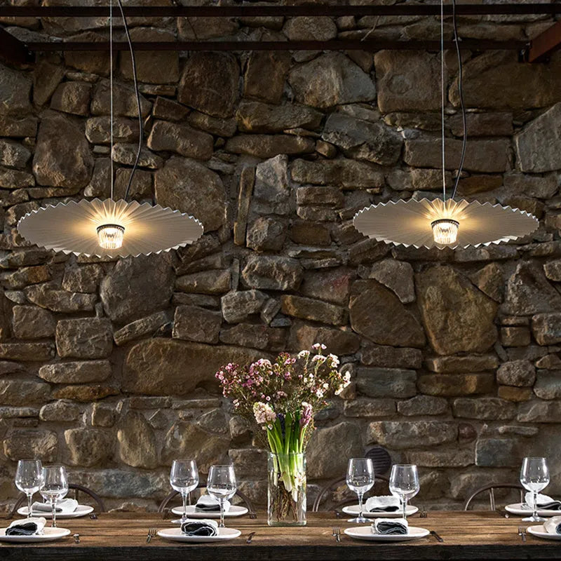 Iron LED pendant lamp in black, gold or grey, 35cm 40cm 51cm, for restaurant bar clothing store
