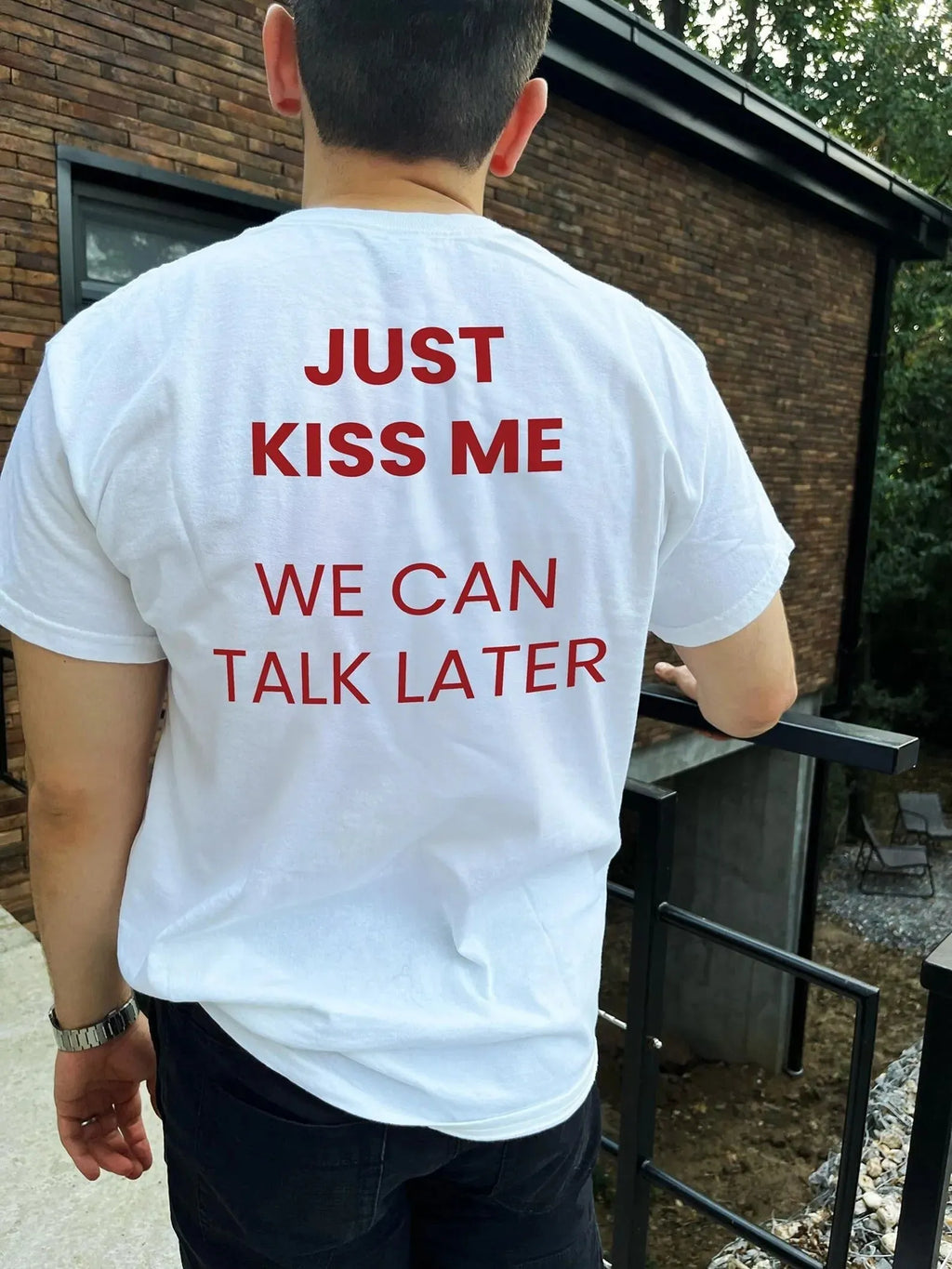 Men's cotton printed short sleeve T-shirt in street fashion style available in multiple colours