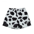 Men's leopard print fitness training shorts for basketball and running