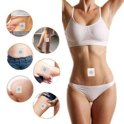 Belly Button Slimming Patches - Natural Weight Loss Aid with Traditional Chinese Medicine Ingredients