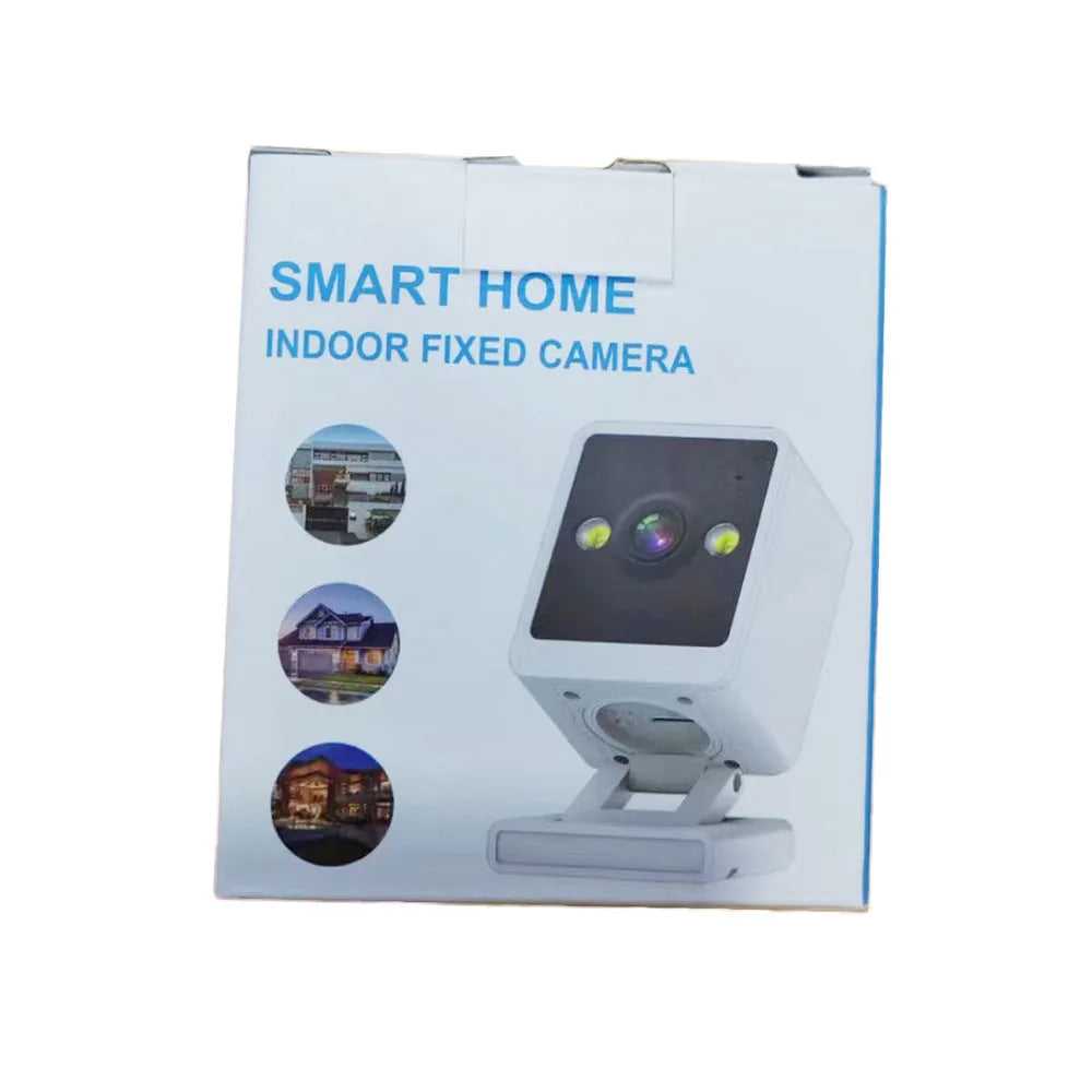 Wireless WiFi surveillance camera, 13.5x10.5x10cm, 720p night vision, for indoor and outdoor home office use