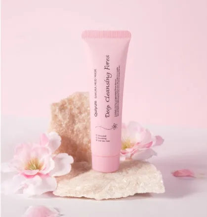 30g cherry blossom mud mask for facial cleansing, hydrating and moisturising treatment