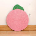 Sisal cat scratching board in animal-themed colour options