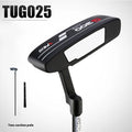 Men's beginner putter TUG025 black blue two-section push rod 939.8mm length on putting green