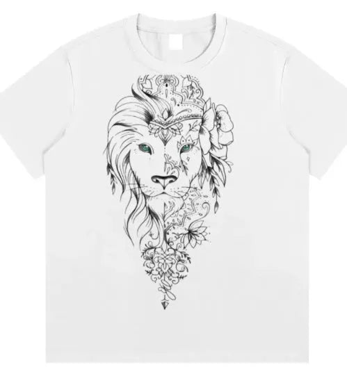 Men's pure cotton short-sleeved T-shirt in solid white colour, casual pullover style for summer