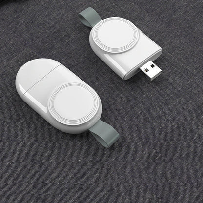 Wireless charging dock for Apple Watch with intelligent chip, durable ABS construction, and versatile charging options