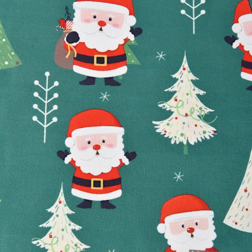 Family matching pyjamas set for baby boys Christmas featuring polyester soft fabric in picture colour