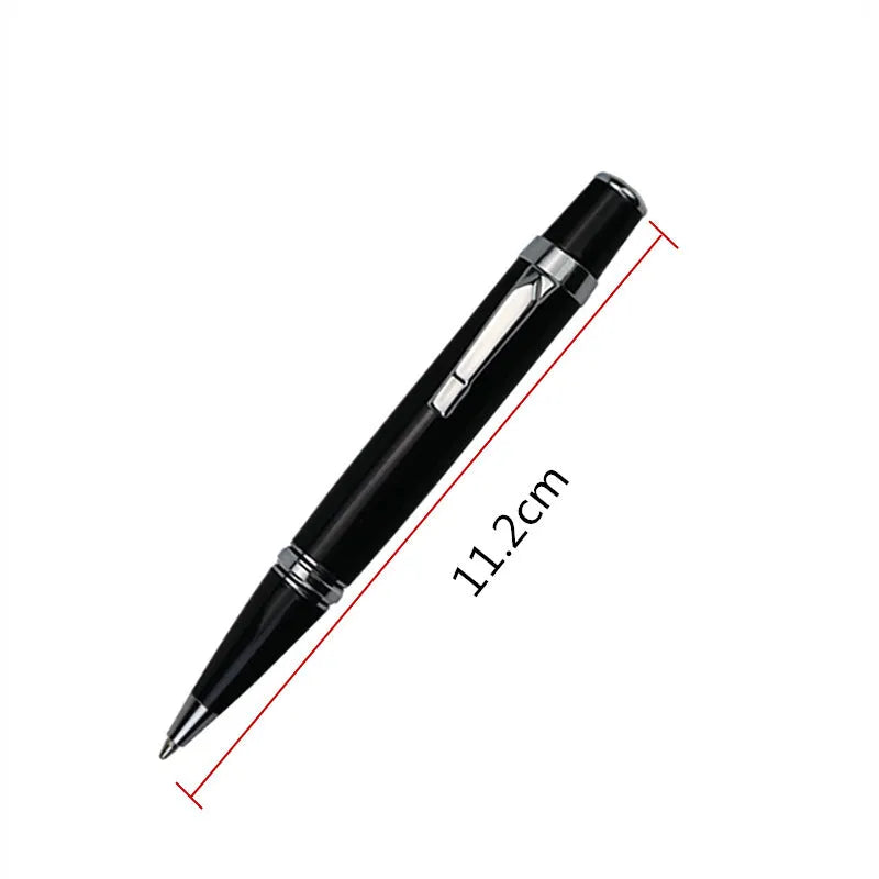 Baozhu full metal pocket pen with black 0.7mm refill and two spare refills