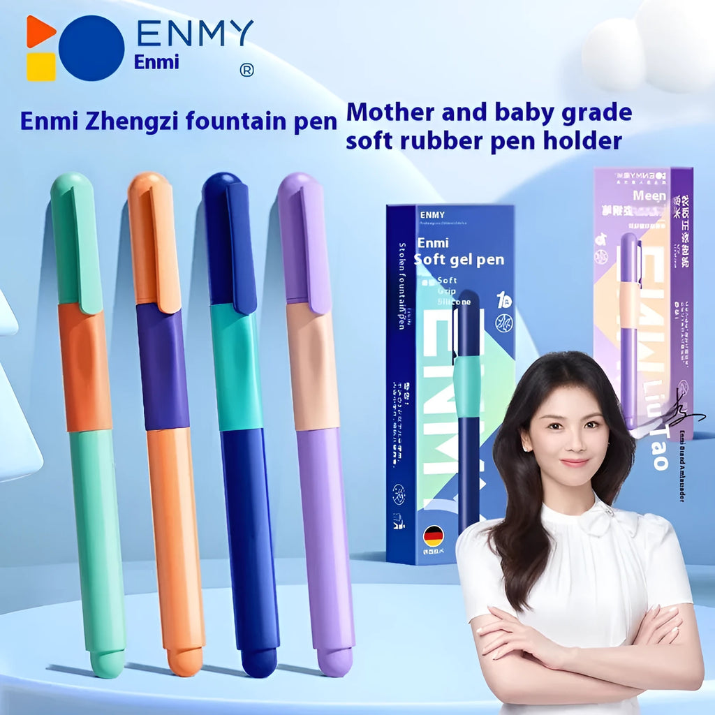 Student posture correction pen in blue, green, purple, and orange colour options.