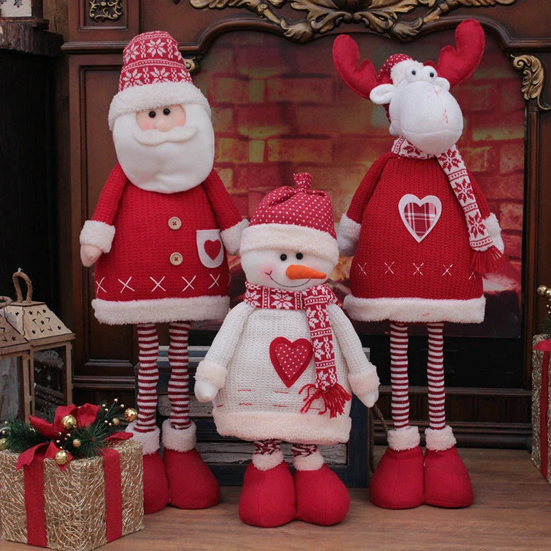 Premium Festive Santa Doll - Functional Christmas Decoration and Gift