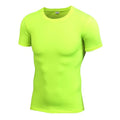 Men's stretch quick drying short-sleeved exercise shirt in multiple colour options
