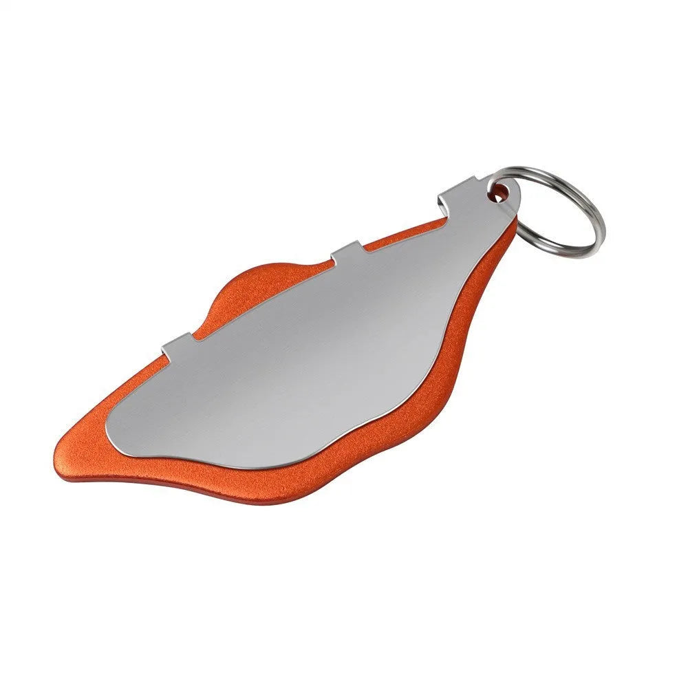 Mountain bike disc brake linings replacement pads in black and orange metal construction