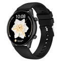 Smart call watch with step counting, heart rate monitor, Bluetooth call, silicone strap, multiple colour options