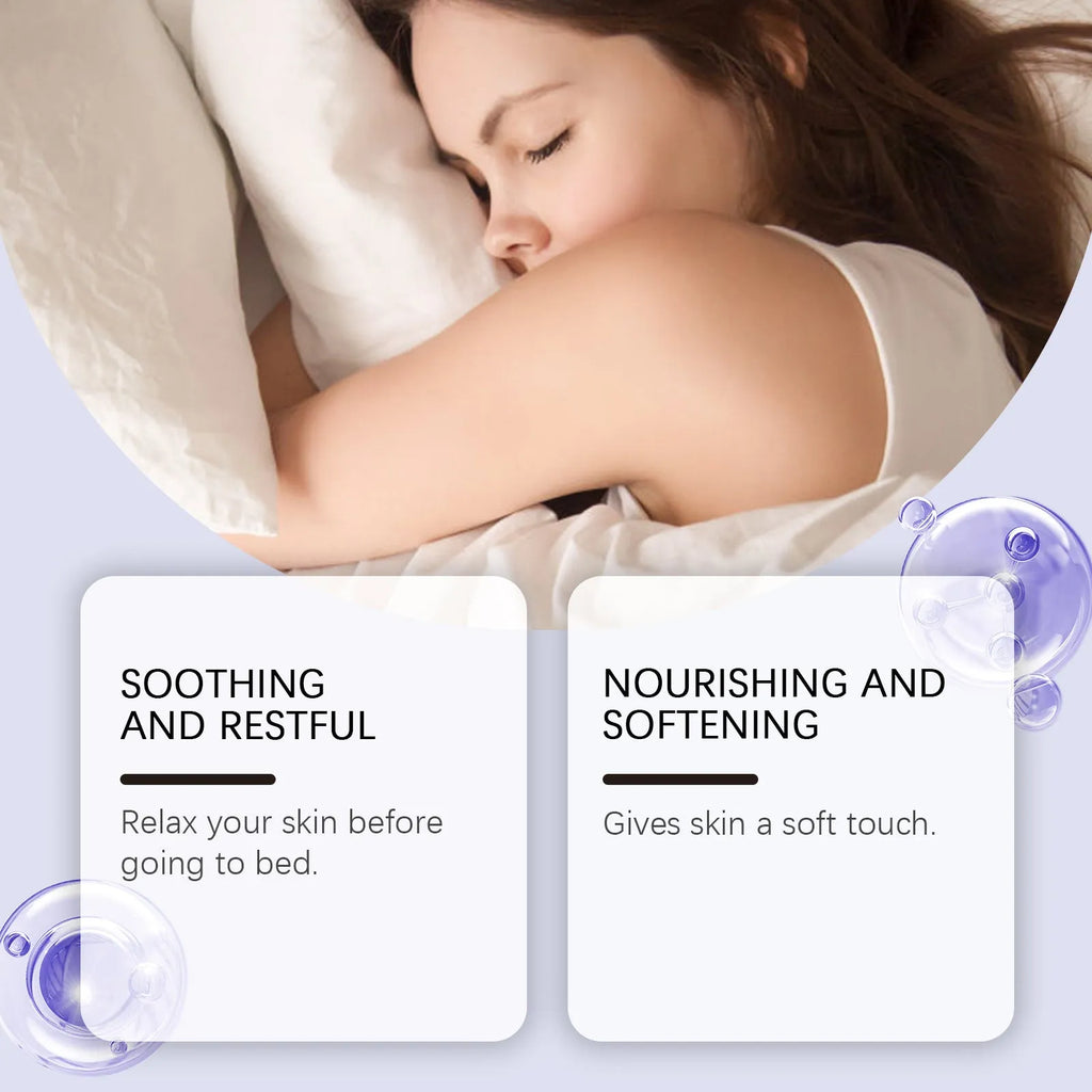 Sleep Magnesium Essence Cream 90g container with honey and magnesium sulfate formula