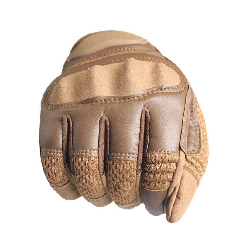 Tactical gloves in black mitten style with single colour pattern, available in sizes S to XL for outdoor use