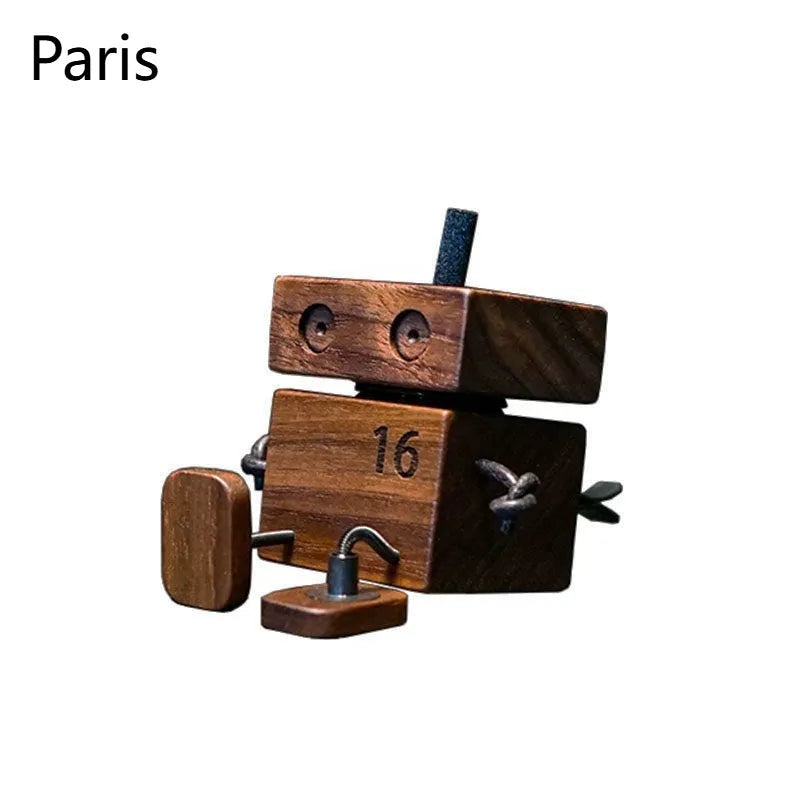 Recyclable log car aromatherapy vent clip DTFK with wooden man fragrance options for smoke and odour removal