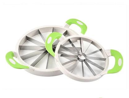 Premium Stainless Steel Watermelon Slicer with Ergonomic Design for Easy, Uniform Melon Cutting