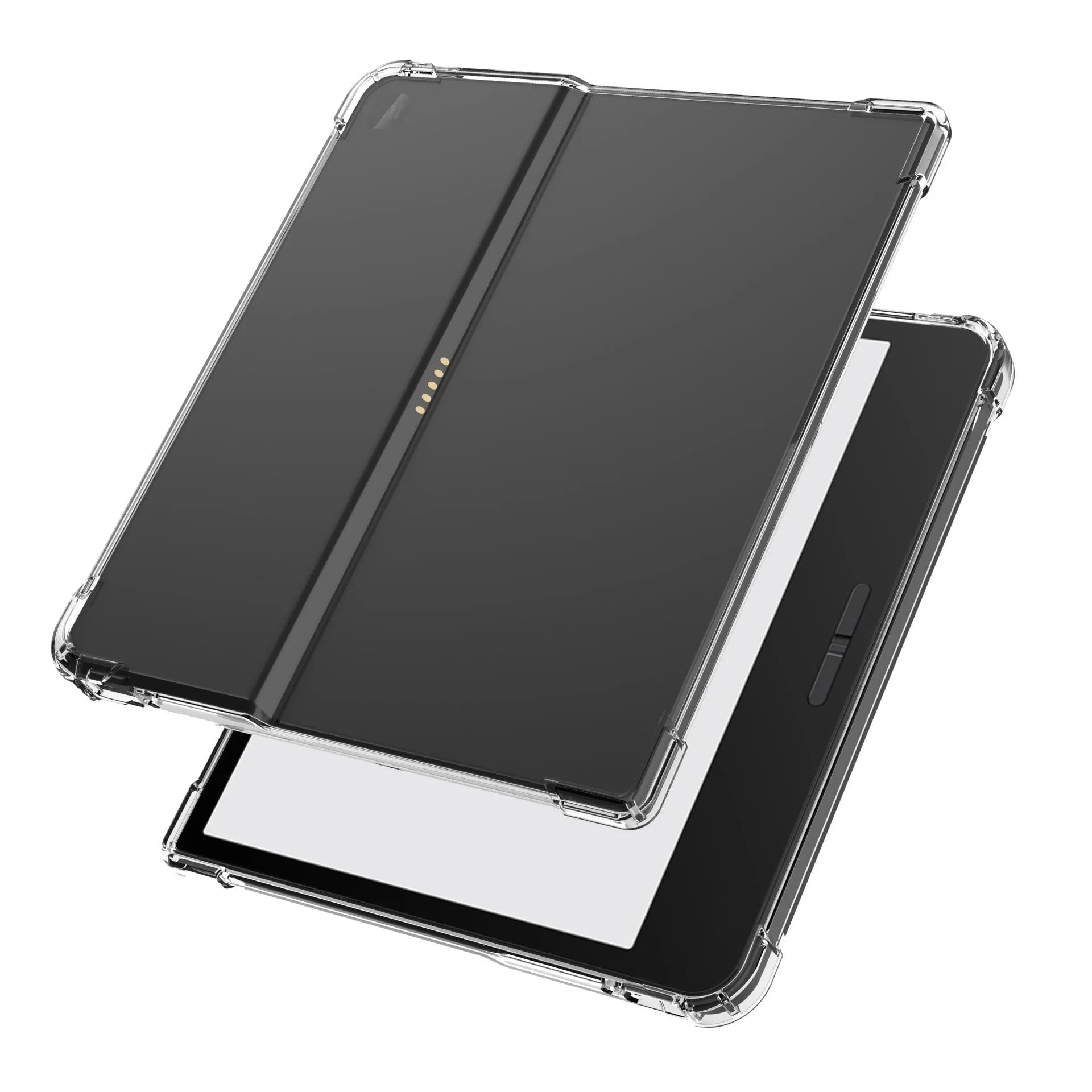 Transparent airbag protective phone case for Xiaomi e-reader on a 7-inch tablet