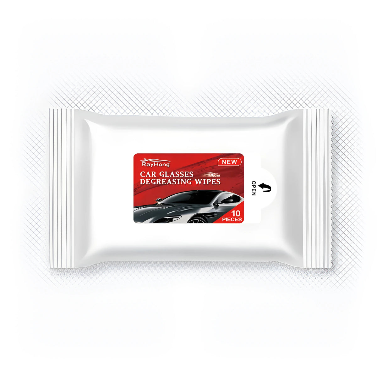 Windshield oil film remover wipe 16x12x1.5cm in box for car glass decontamination