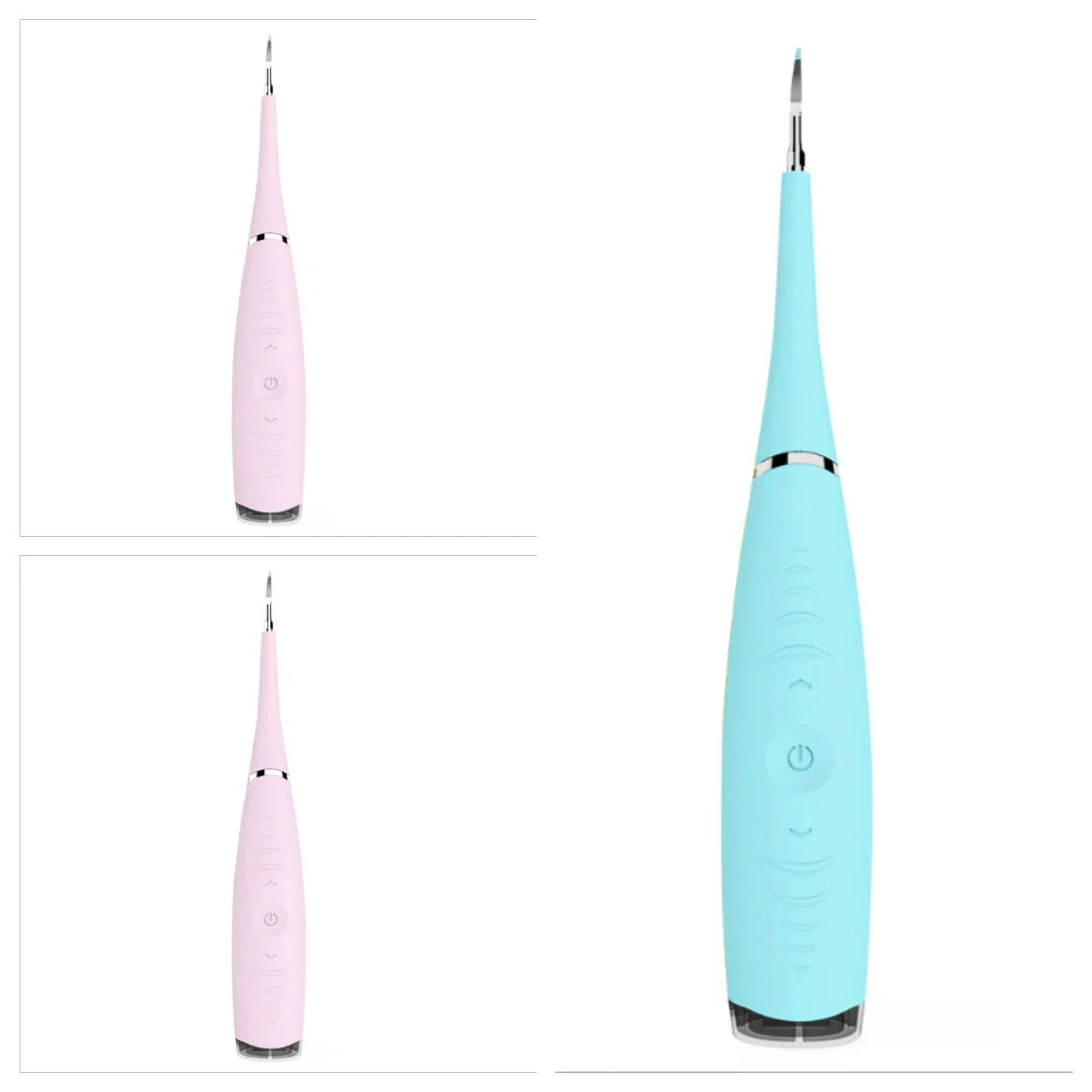 Powerful electric toothbrush with high-frequency vibration and physical calculus removal for deep dental cleaning