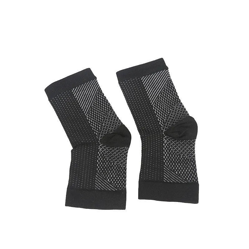 Korean invisible heel sports compression socks in black, white, skin and copper colours with short tube length
