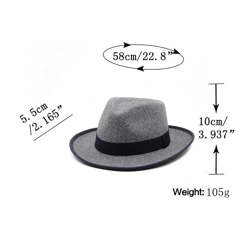 Unisex western cowboy sun hat with wide brim, satin weave, stitched monochrome pattern, size M