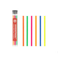 4.0mm mechanical drawing pencil with coloured leads in six colours including blue, green, yellow, and orange