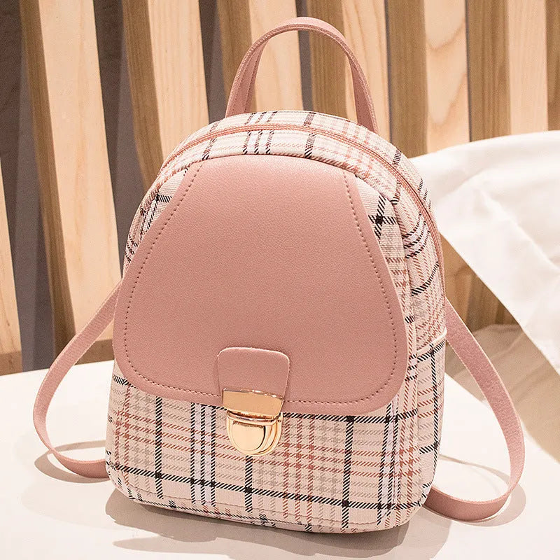 One shoulder diagonal phone bag in PU leather, shown in multiple colour options including black, blue, and pink.