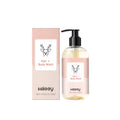 100g bottle of gentle two-in-one bath and body wash liquid soap with low sensitivity formula.