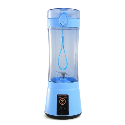 Portable USB Rechargeable Fruit Smoothie Blender with Cordless Design and Powerful Blending Capabilities