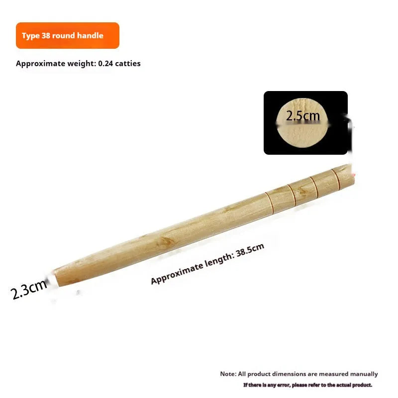 Locust wood square axe handle replacement in multiple lengths for wood chopping tools