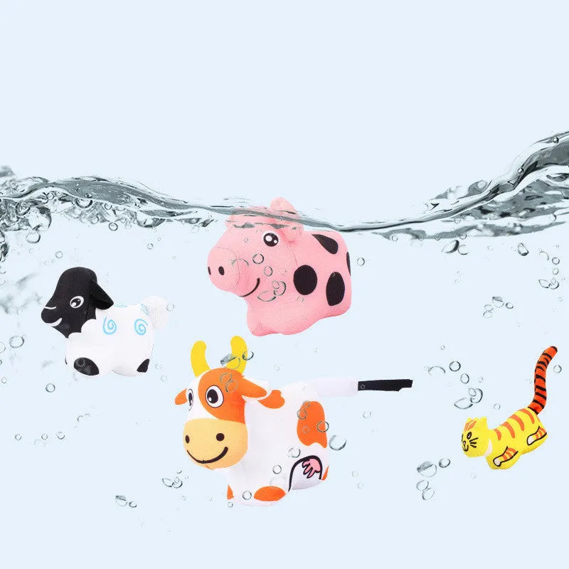 Baby play blanket with animal themes and 1cm thick crawling mat surface