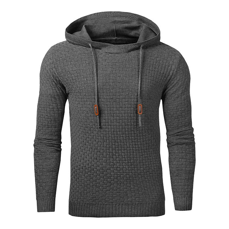 Men's hoodies sweater in 65% cotton 35% polyester, pullover style, available in multiple colours including Black and Navy Blue