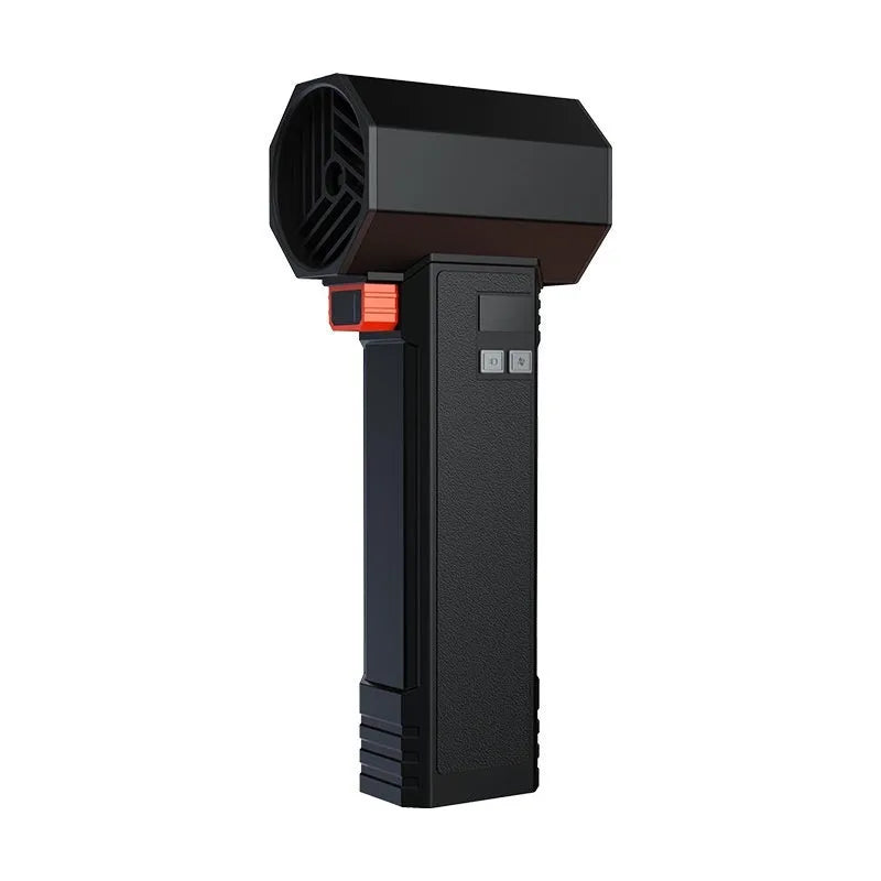 High-speed turbofan storm machine with 64mm pipeline brushless motor, 750W rated frequency, and 4 fan speed modes for car wash and duct cleaning