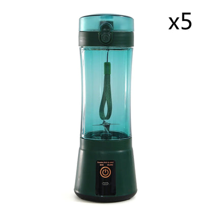 Portable USB Rechargeable Fruit Smoothie Blender with Cordless Design and Powerful Blending Capabilities