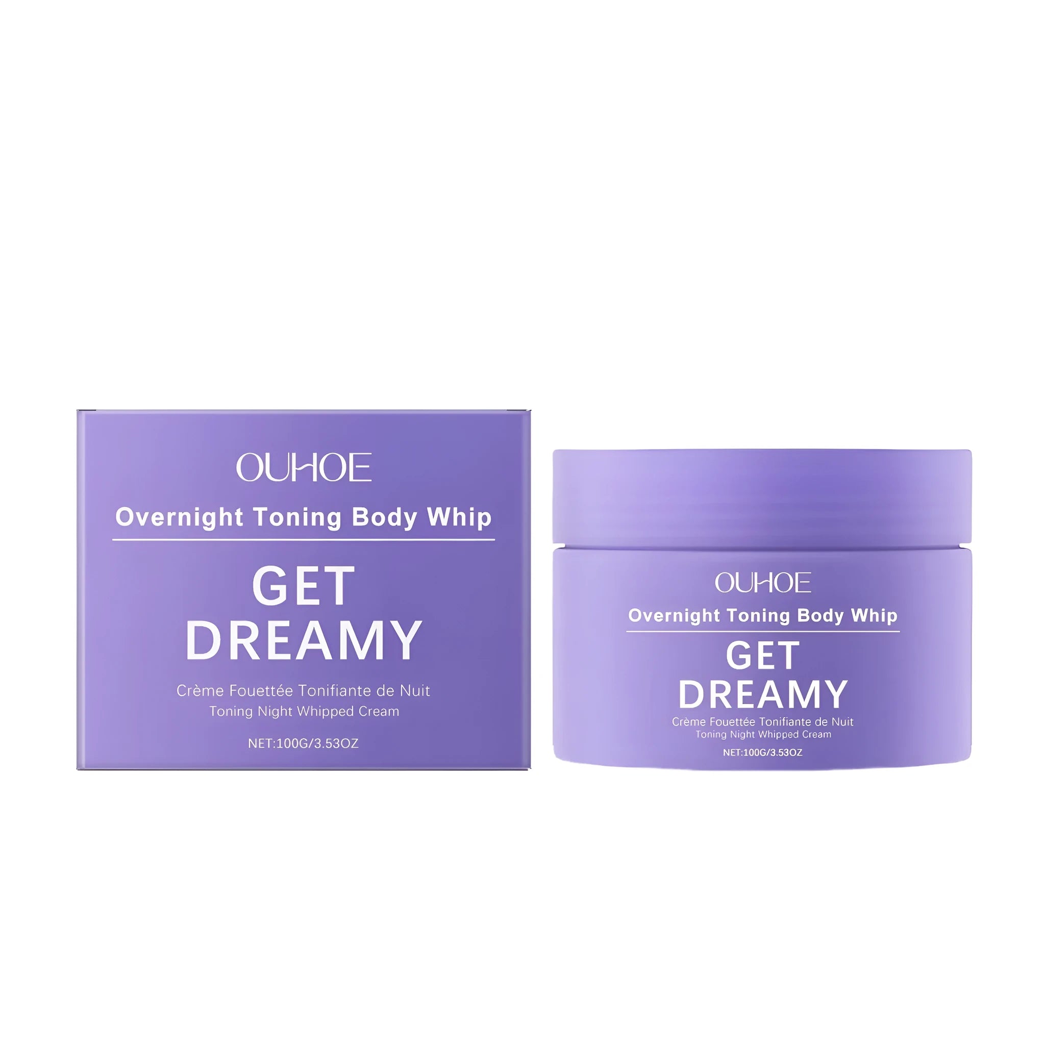 100g jar of body firming cream with vitamin E and drunken eggplant extract for skin tightening