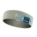 Bluetooth 5.4 eye mask sports scarf headband in black dark gray or gray white colours