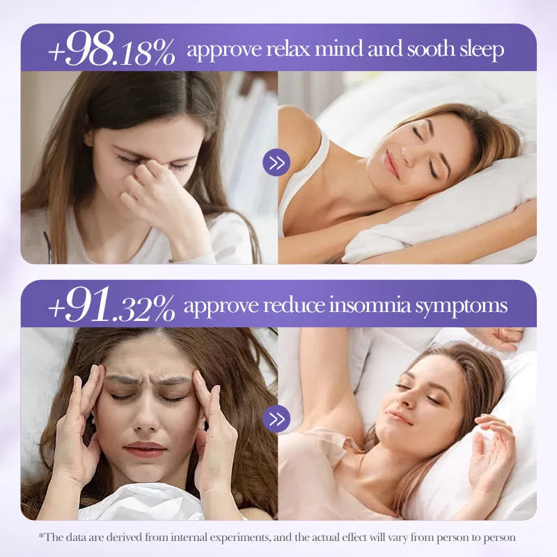 85ml fatigue relief sleep spray bottle with lavender chamomile fragrance for bedtime relaxation