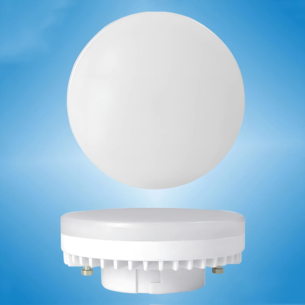Aluminium cabinet wall lamp with milky white PC cover, 11W, warm white 3000K