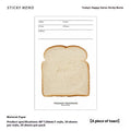Today's Happy Series Message Sticky Notes paper notepad showing four cover colour options