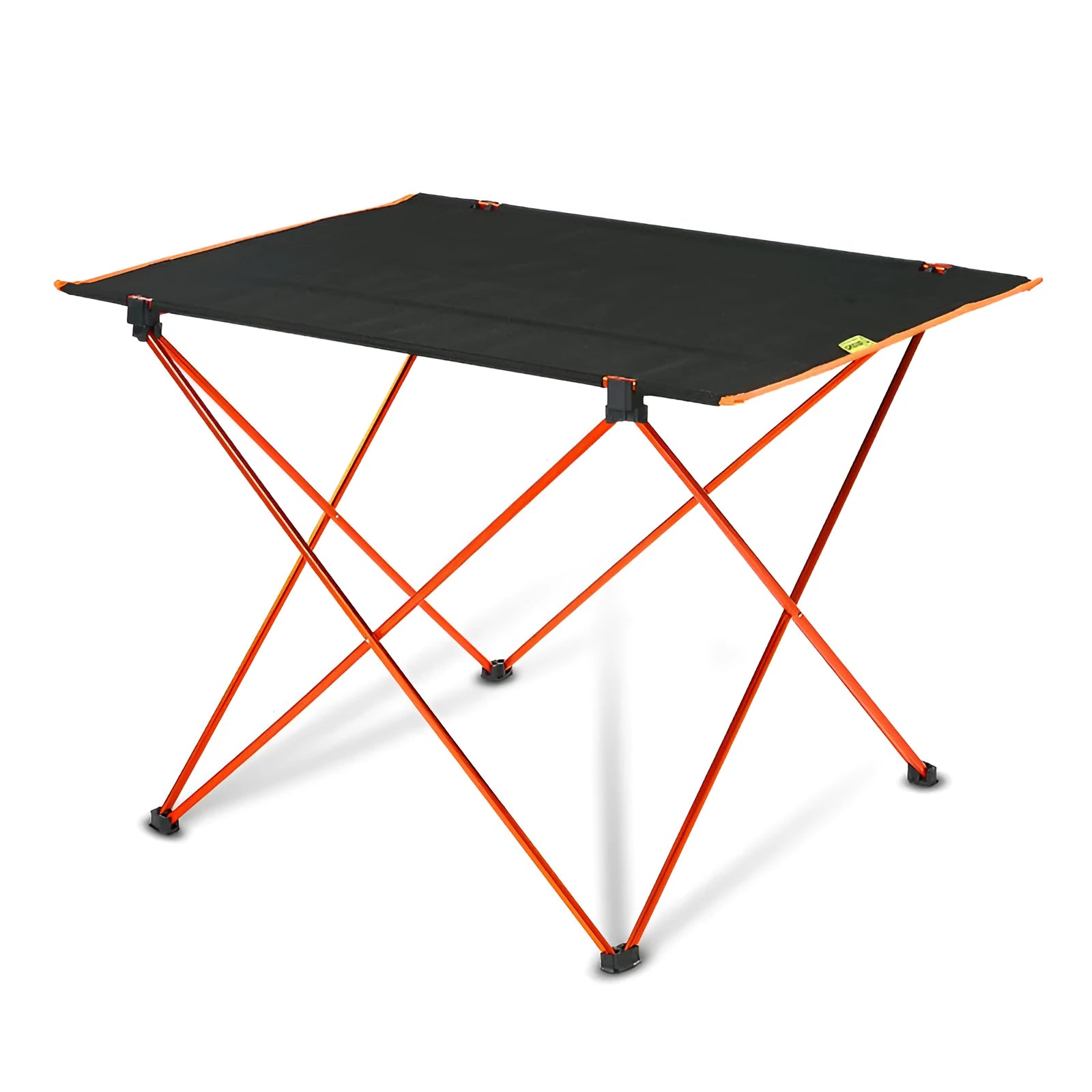 Folding aluminium alloy chairs and table set in small and large sizes, showing folded and unfolded positions