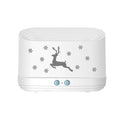 Elk Flame Humidifier Diffuser white plastic round shape realistic flame effect