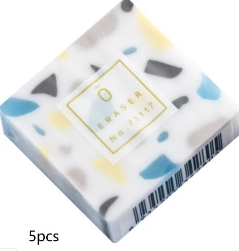 Yuhua Stone PVC eraser for art drawing, small 36x36x12mm size