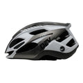Plus size L adult cycling helmet shown in multiple colour options including fluorescent yellow and white