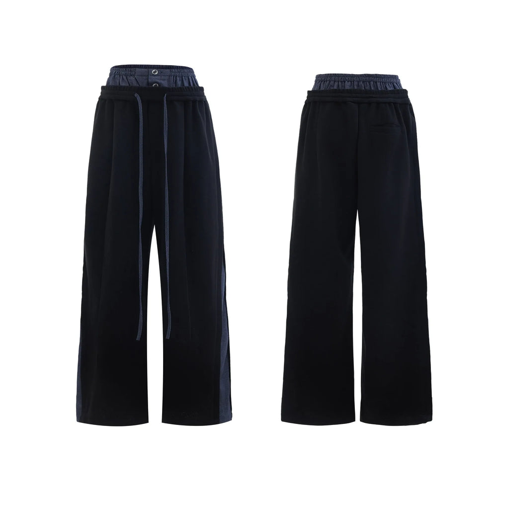 Men's heavy industry sports leisure suit with hooded short sleeve sweater and trousers in polyester fabric