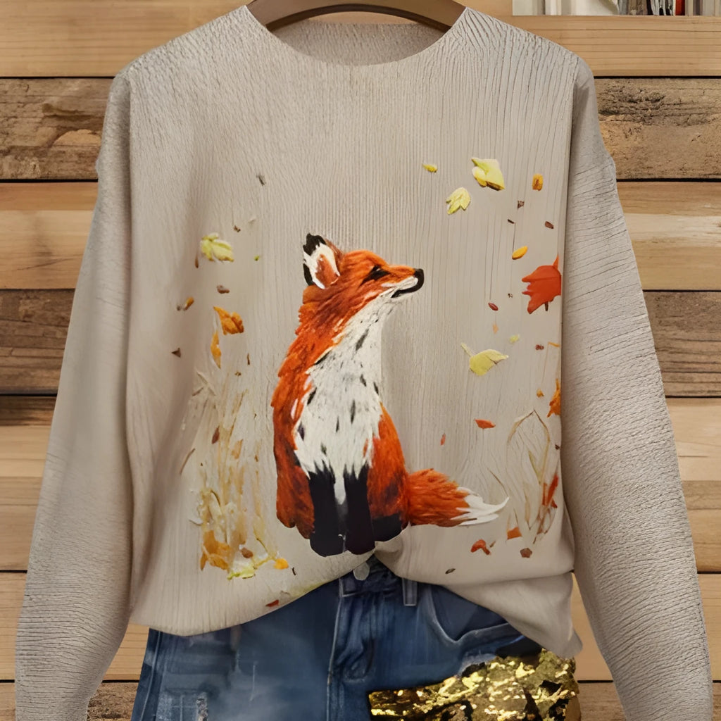 Loose fit digital printed top with lapel collar in polyester fabric available sizes S to 5XL