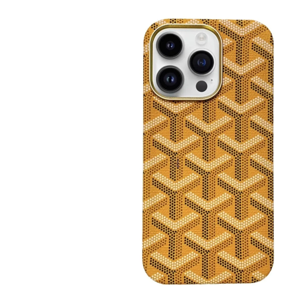 Leather phone case in green with magnetic suction and all-inclusive drop-resistant design for iPhone 12-15